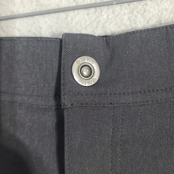 Hi-Tec Black Pants Classic Straight Leg - Picture 3 of 10